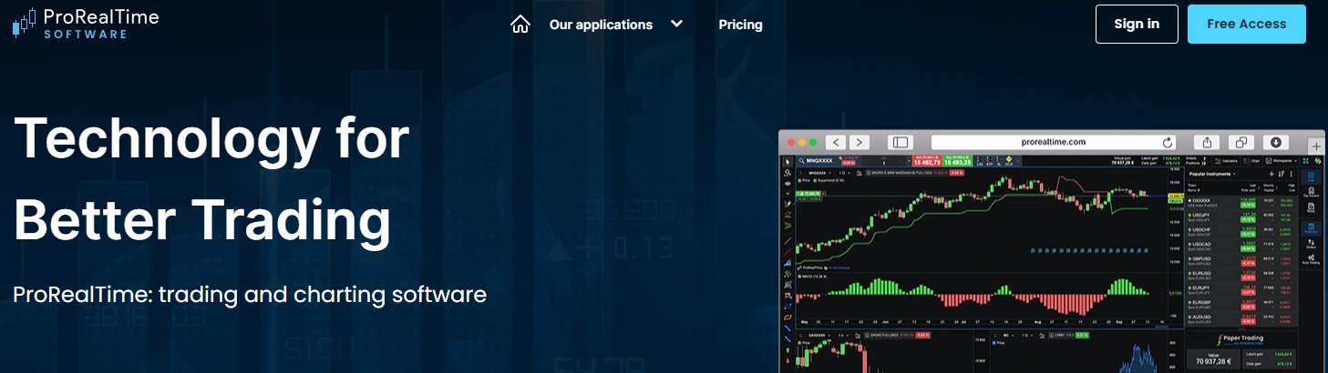 ProRealTime - Trading Platforms