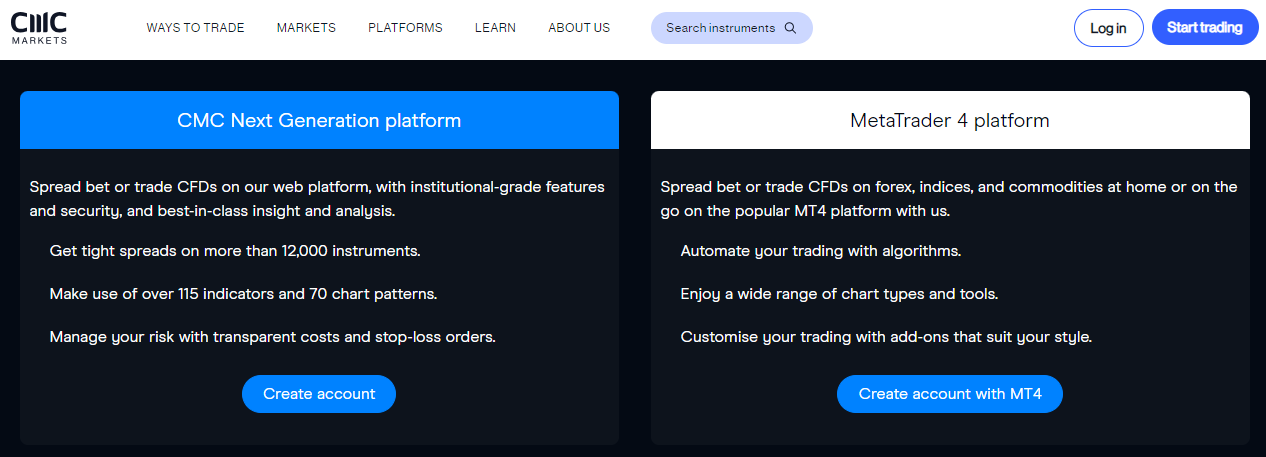 CMC Markets Next Generation 