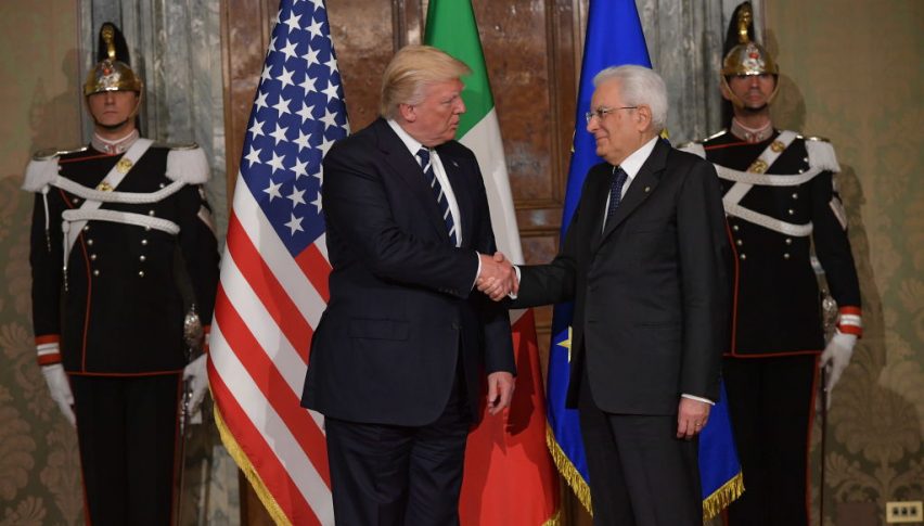 The Italian President is imitating Trump as he shook the markets this morning