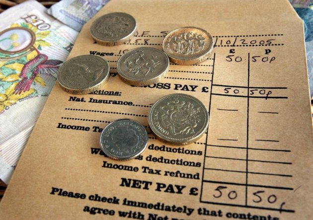The positive trend trend for wages is getting weaker in the UK