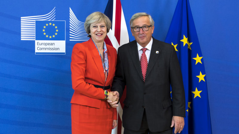 The EU is willing to have May as PM of UK and negotiate with her rather than someone else