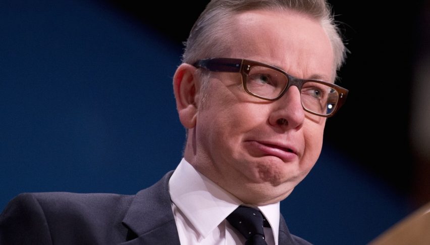 Looks like Michael Gove will be in charge for Brexit now