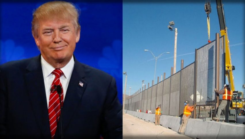 US President Donald Trump to close off the markets with the fight over the Mexico wall bill