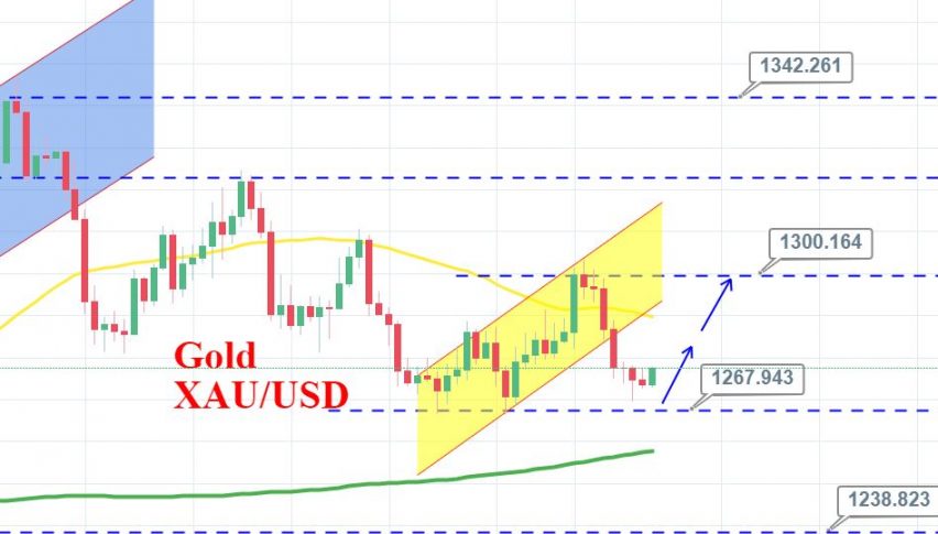 Gold Shows Little Reaction To Fed Minutes Buying Signal Going Live - 