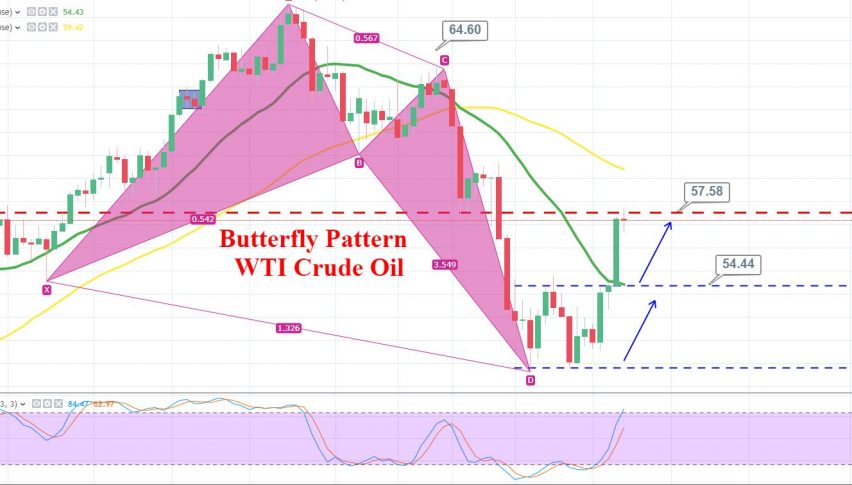 Crude Oil Shoots Up Butterfly Played Well Forex News By Fx Leaders - 