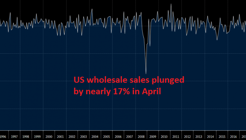 April was a horrible month for all sectors