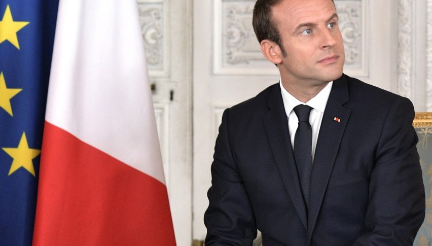 French President Macron heading out of office
