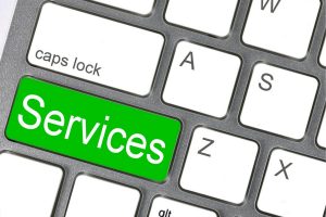 Will the services sector show a week month too?