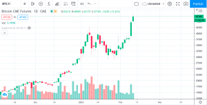 Grafico Giornaliero Bitcoin
