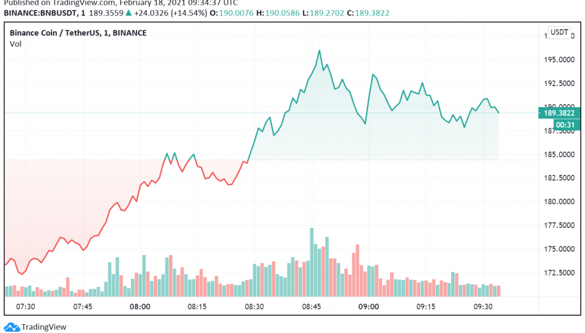 Binance Coin Rallies Over 20% - $200 Next?