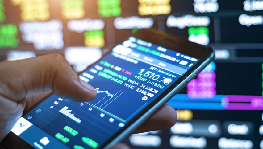 grafico forex su smartphone