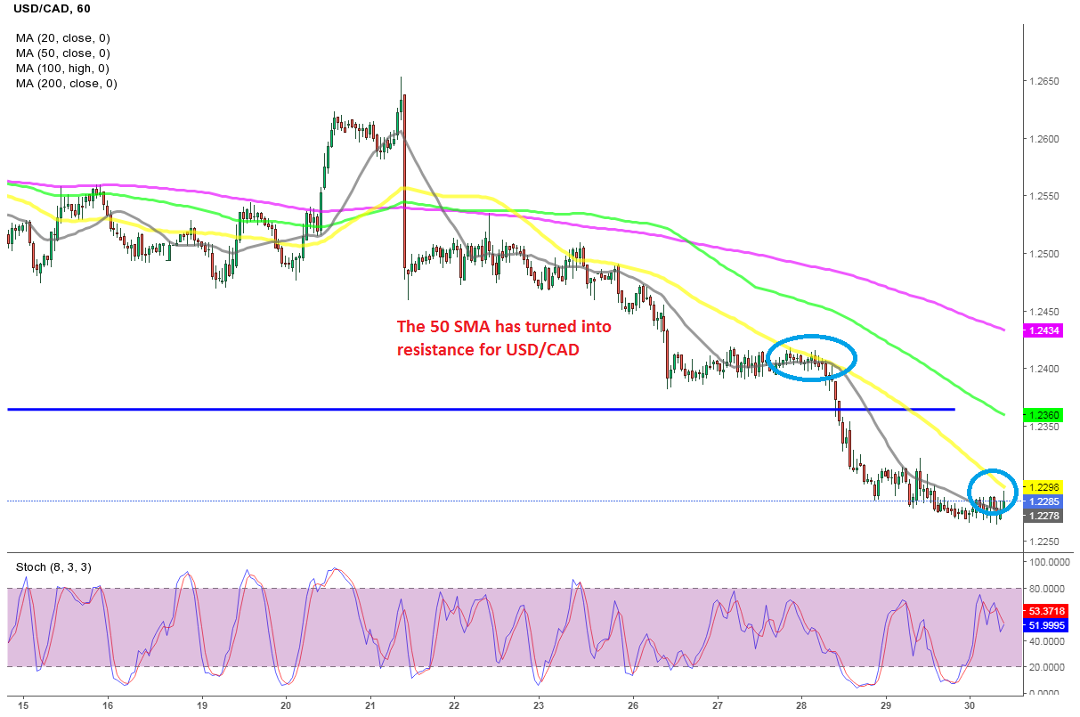 Shorting Usd Cad After The Canadian Gdp Report Forex News By Fx Leaders
