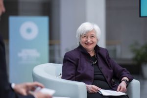 US Treasury Secretary Yellen Joins Fed Officials