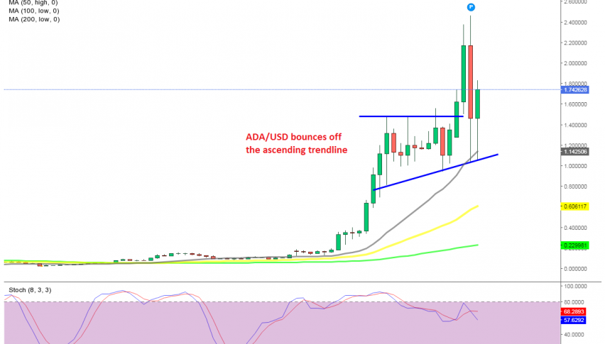 The retreat is complete on the weekly chart