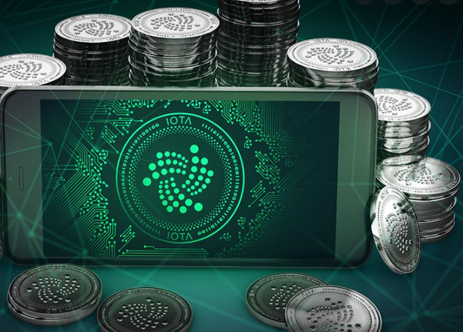 IOTA is up today.