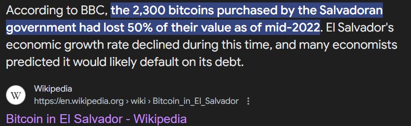 Bitcoin in El Salvador