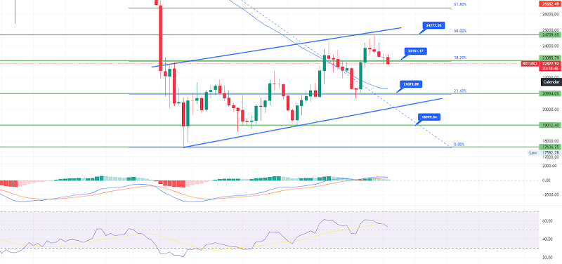 Bearish Correction in Bitcoin, Why BTC Could Slip Under $23K
