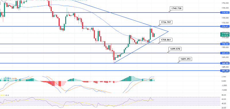 Gold Steady Near $1,715 - What Could Encourage an Uptrend?
