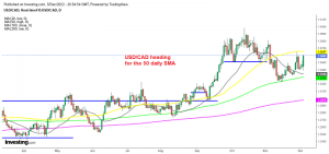 USD/CAD reached 1.36 after surging more than 200 pips
