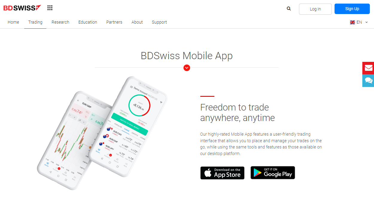 BDSwiss Mobile