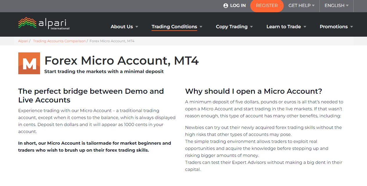 Micro Account