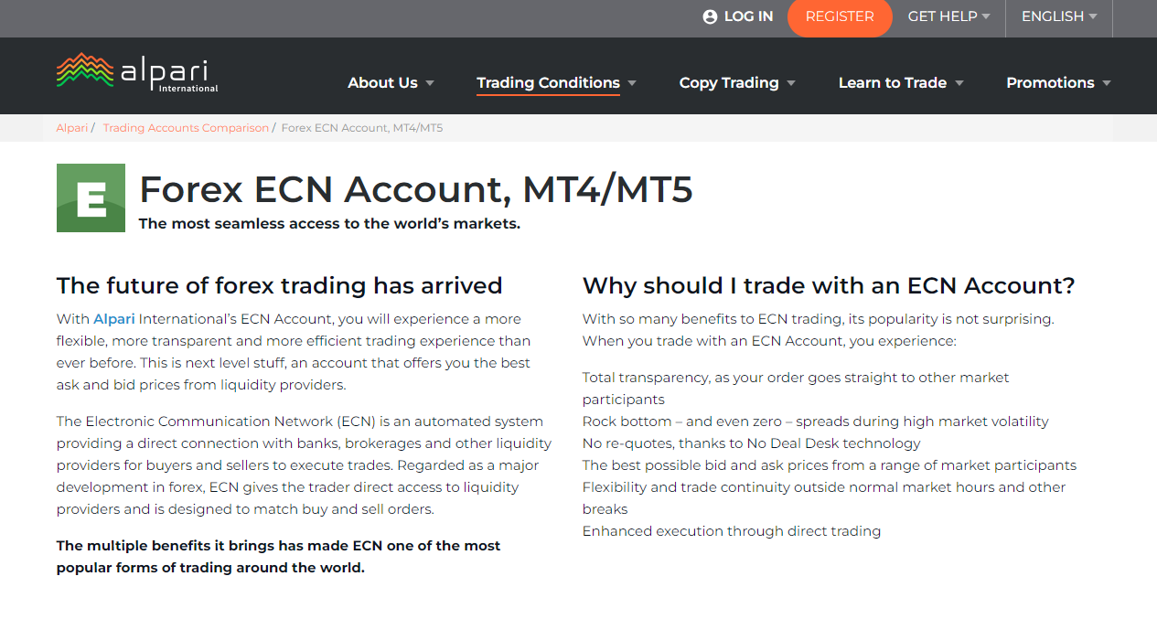 ECN Account