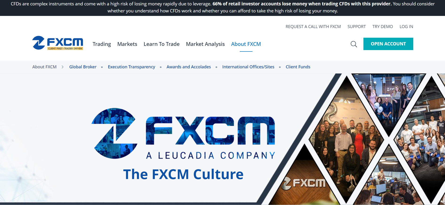 FXCM Detailed Summary