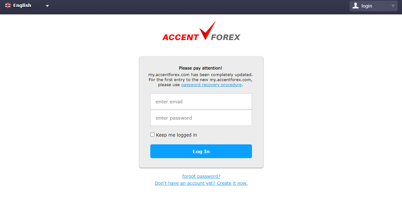 How To Open an AccentForex Account