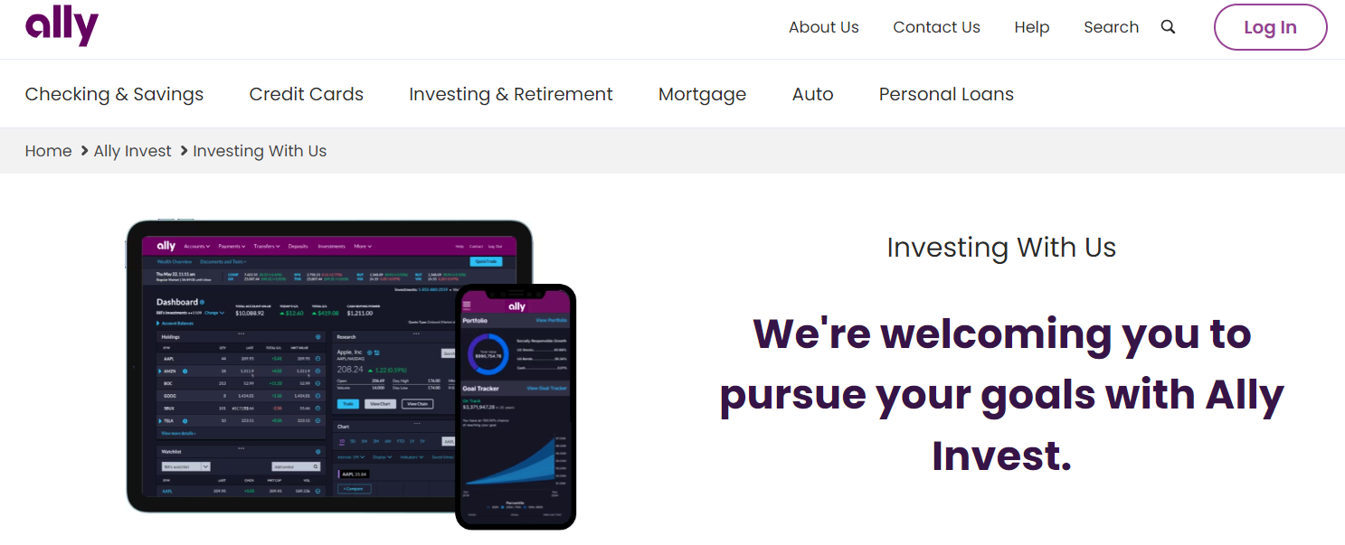 Ally Invest - Stock Trading Brokers