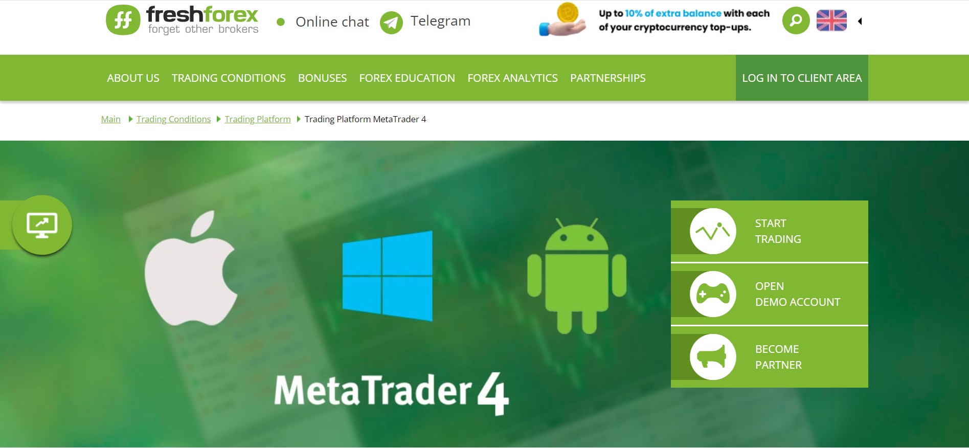  MetaTrader 4