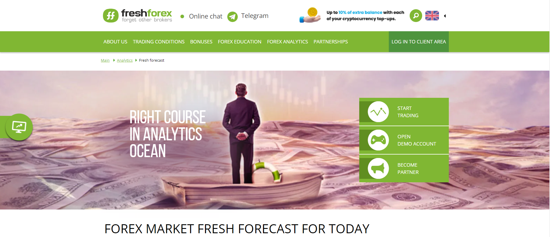 Which Markets Can You Trade with FreshForex