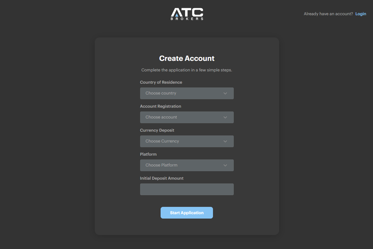 How To Open an ATC Brokers Account