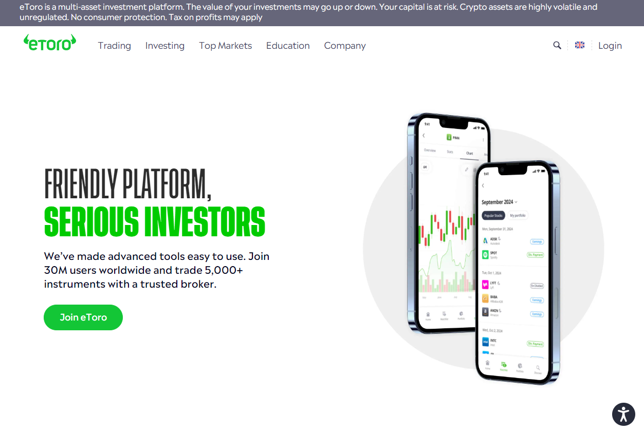 eToro Overview