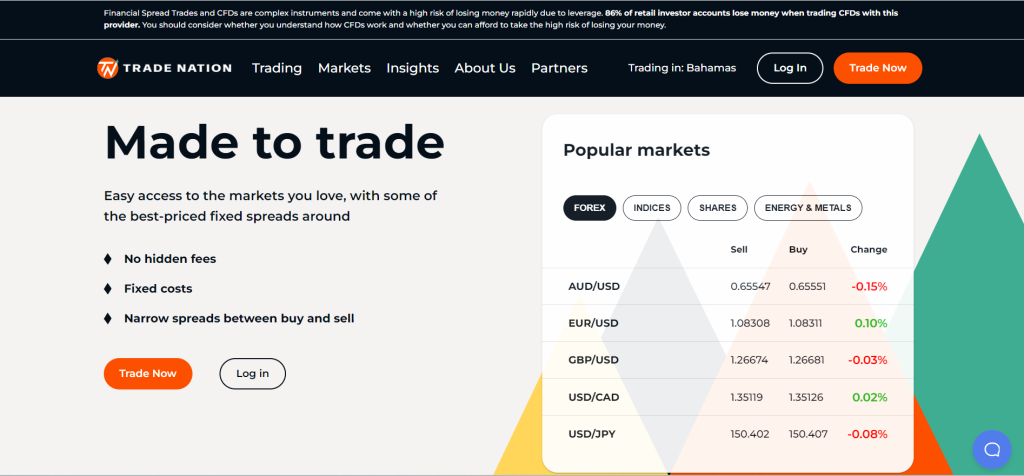 Trade Nation Overview