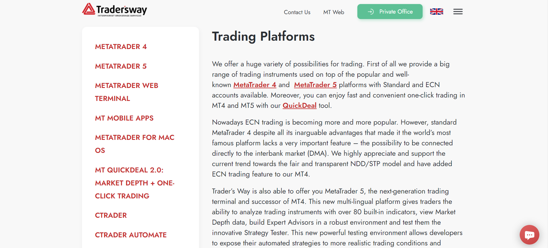 Trader’s Way Trading Platforms and Software