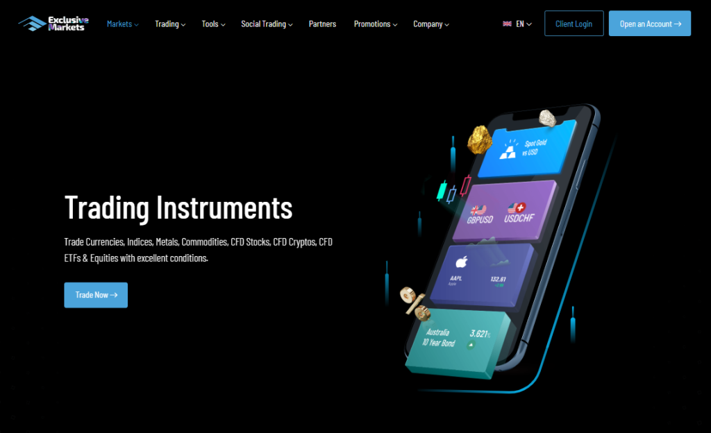 Trading Instruments and Products