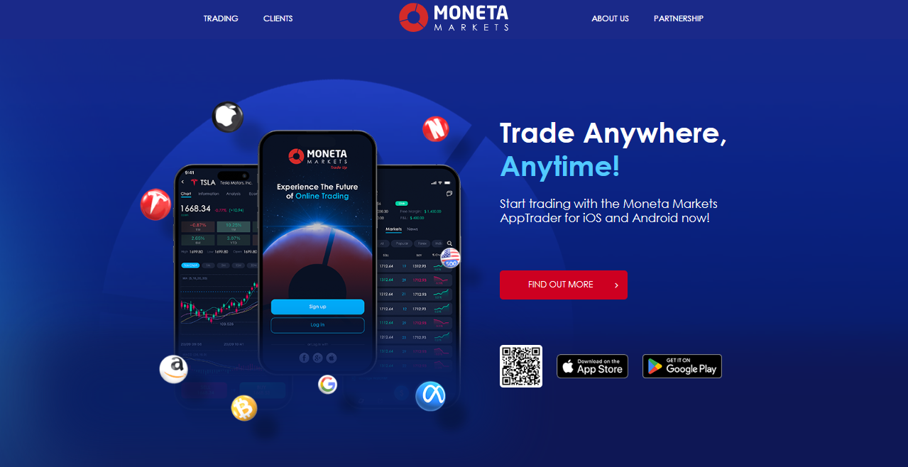 Moneta Markets App Trader