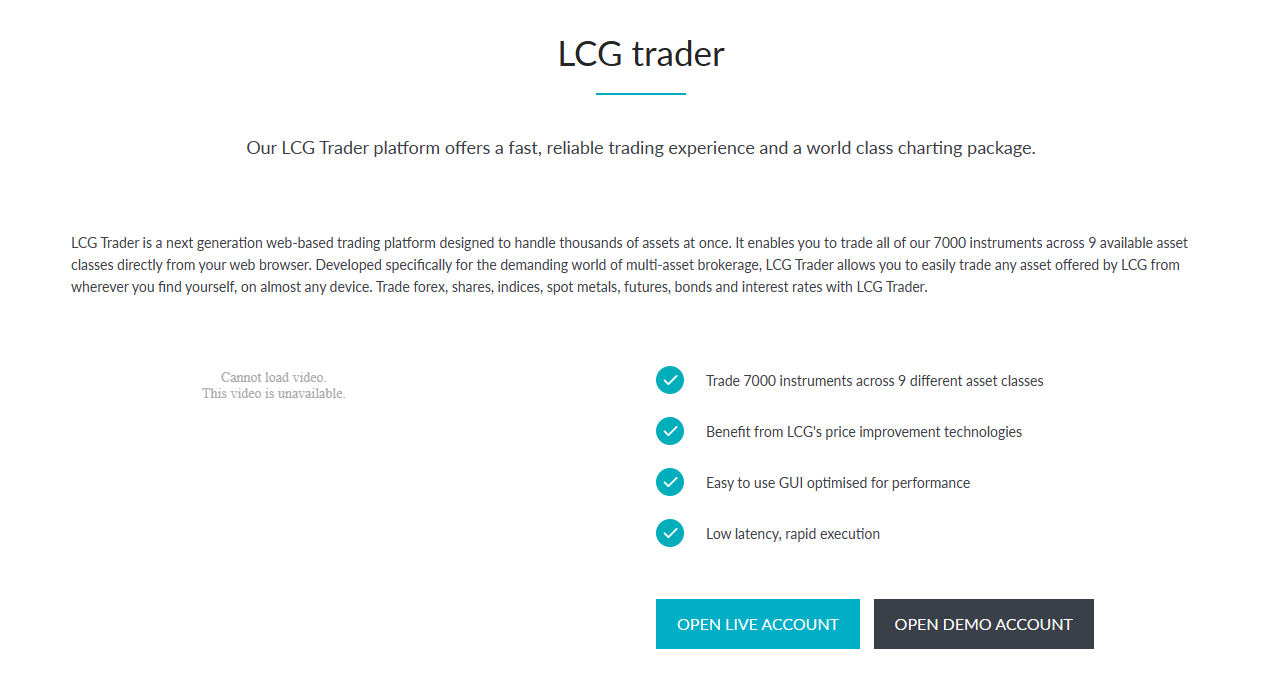 LCG Trader