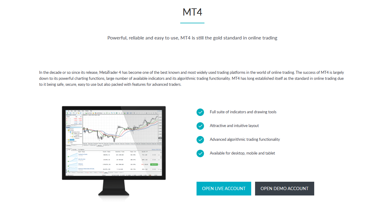 LCG MetaTrader 4