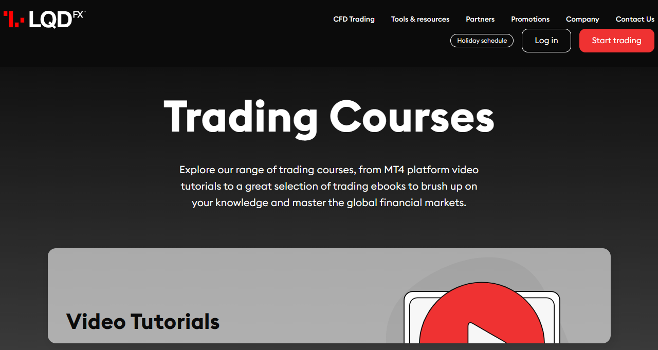 LQDFX Educational Resources