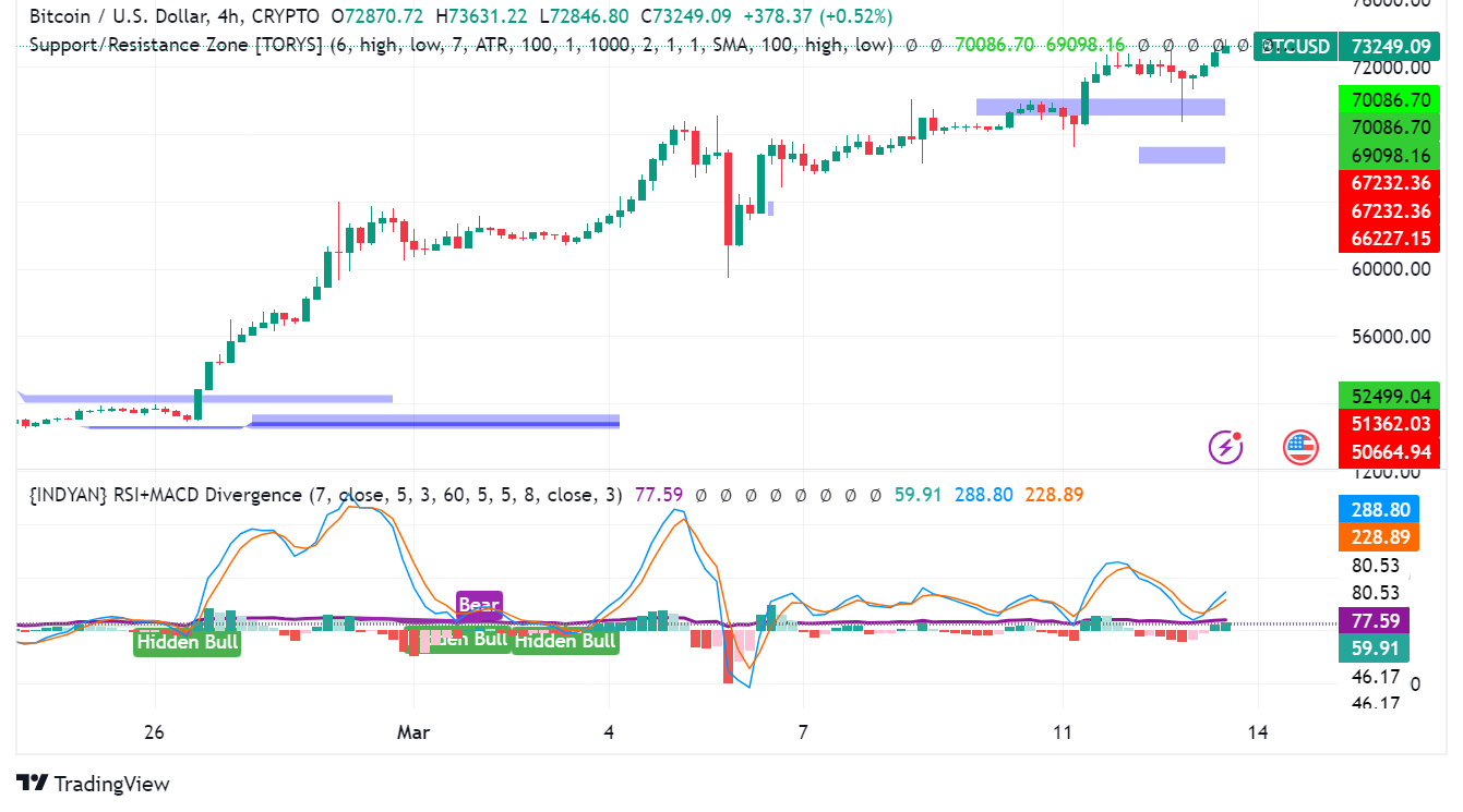 Bitcoin Breaches $73,000: What's Next?