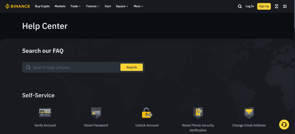 Binance Customer Support