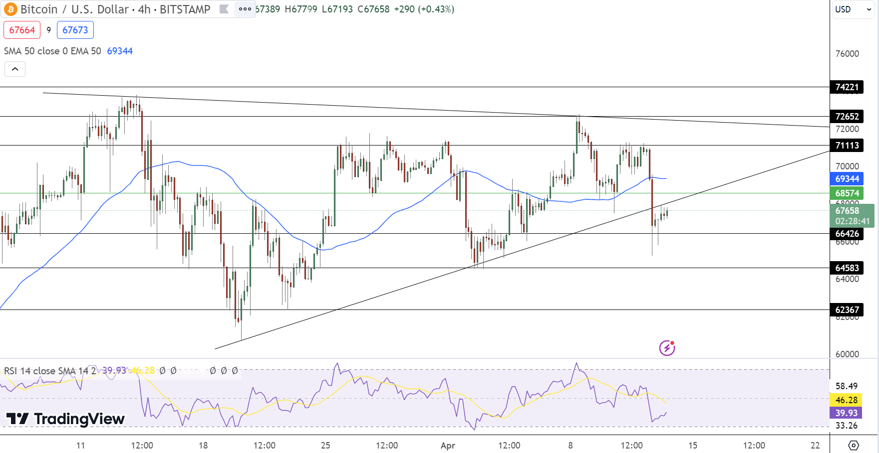 Bitcoin Price Chart