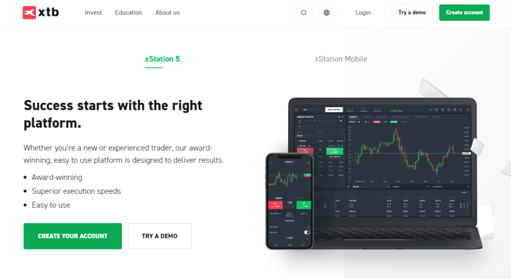 XTB Trading Platforms