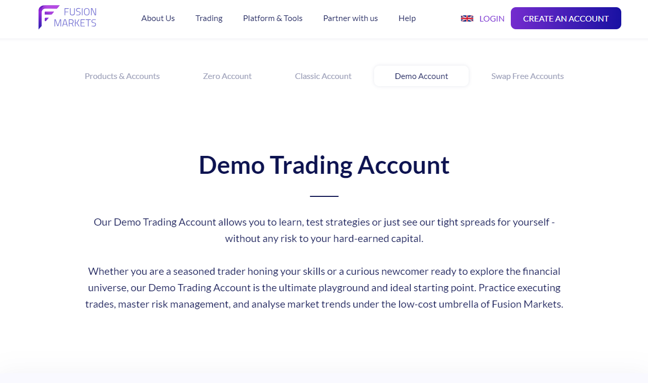 Demo Account