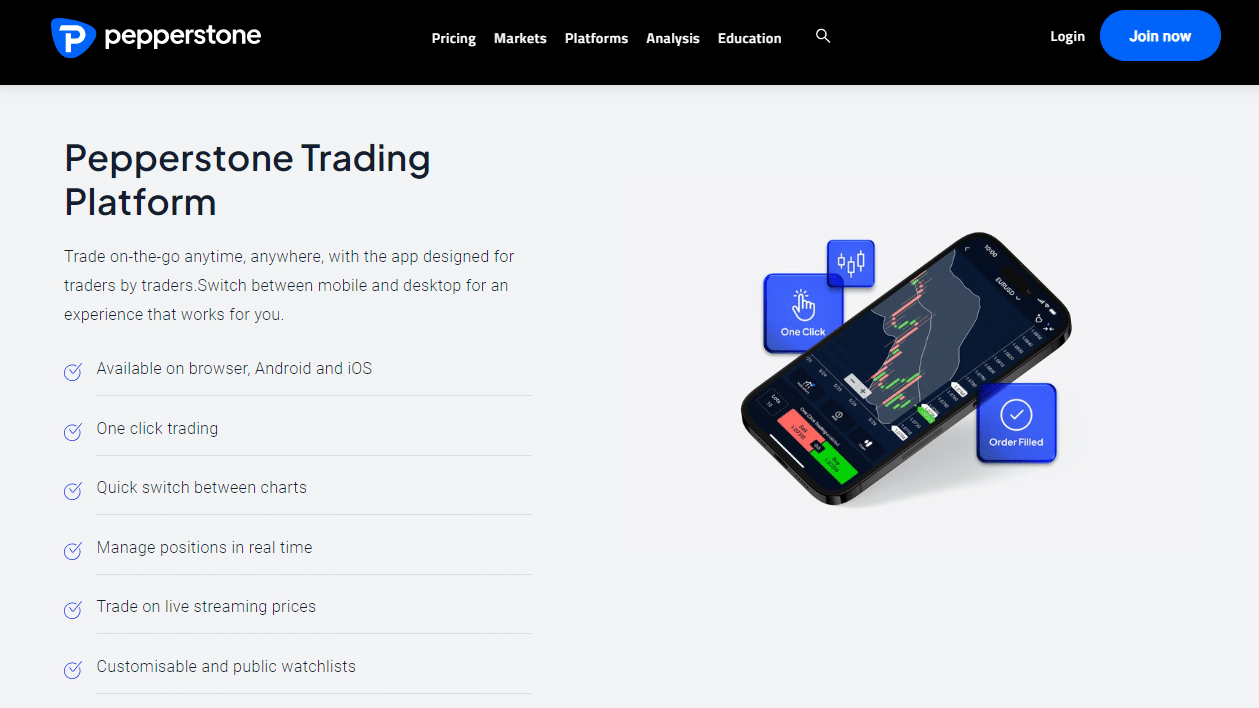 Pepperstone Trading Platforms