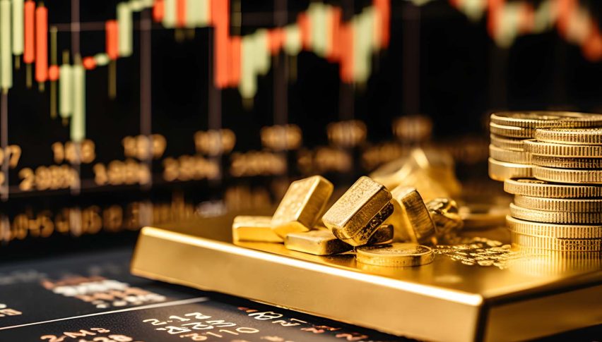Gold jumped by around 2% yesterday