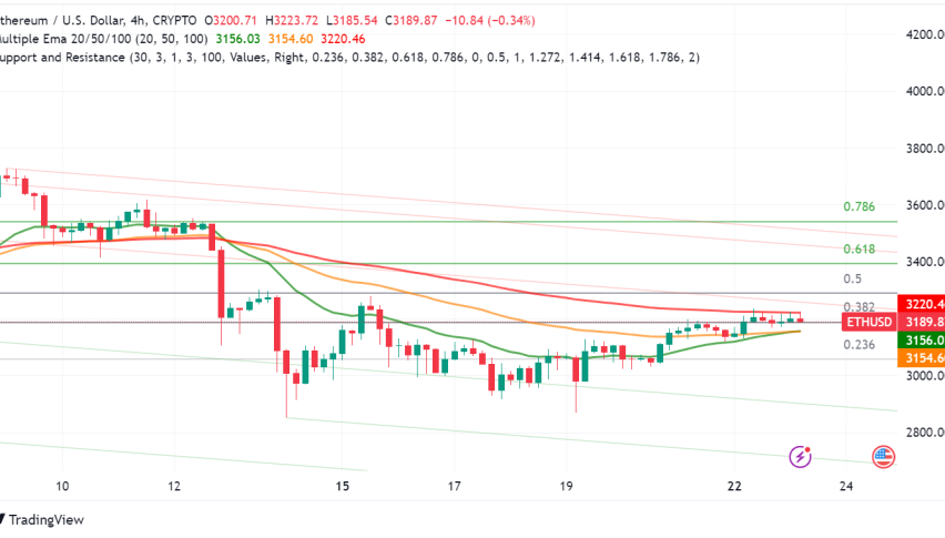 Ethereum (ETH) Navigates Volatile Market, Bullish Signs Emerge