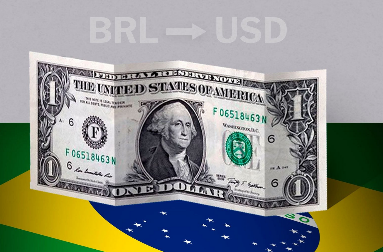 brazilian real strengthens against the us dollar