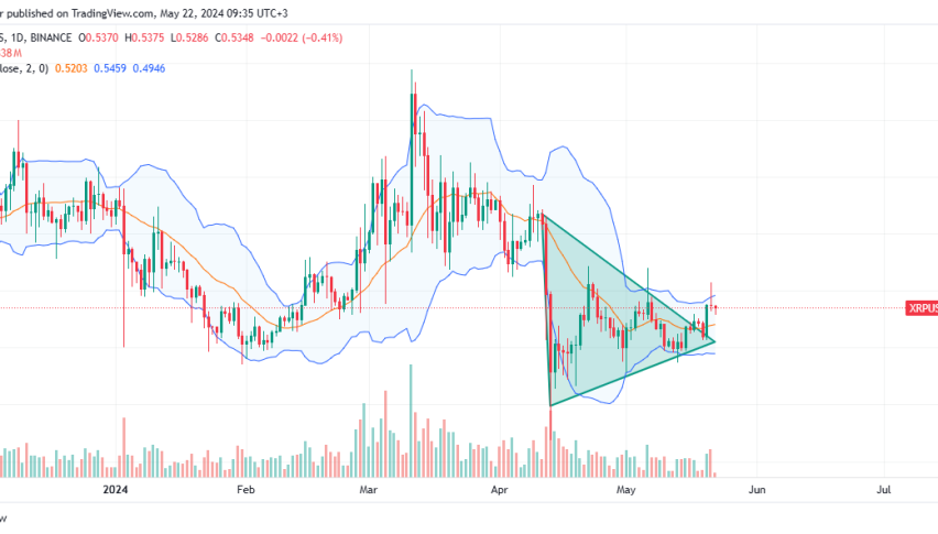 XRP daily chart for May 22
